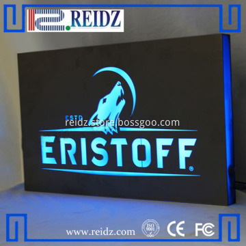 Outdoor custom acrylic lightbox led lights